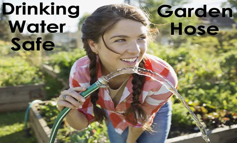 Can You Drink Water From a Garden Hose? The Ultimate Guide