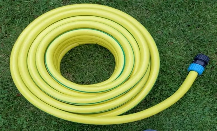 can you drive over a garden hose