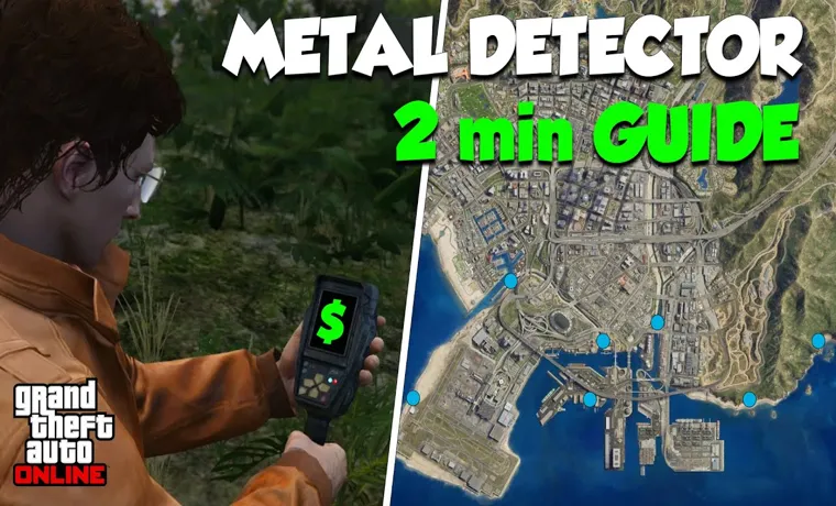 gta how to use metal detector