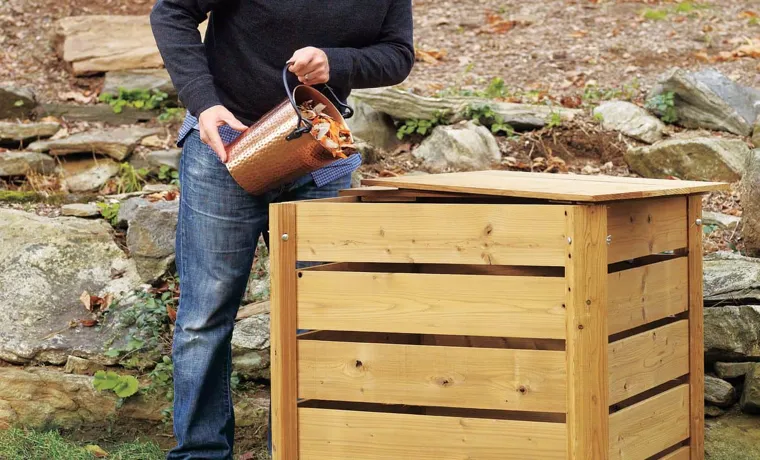 how big can a compost bin be