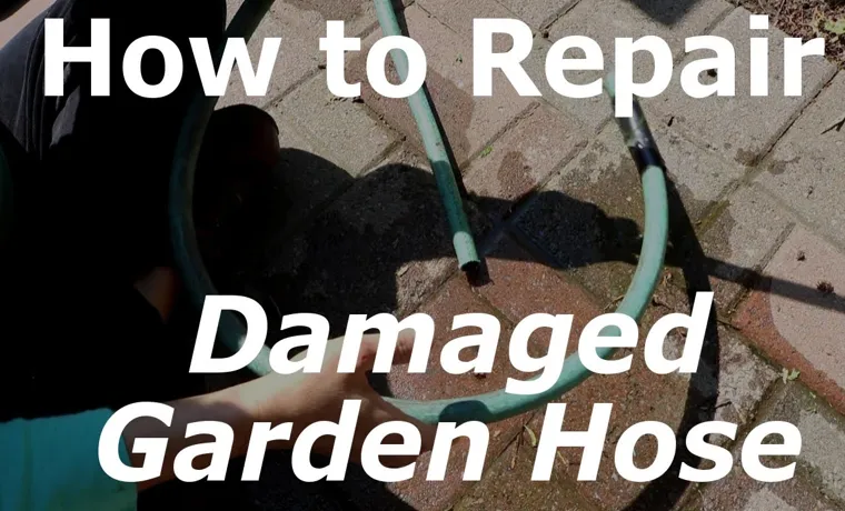 how do i stop my garden hose from leaking