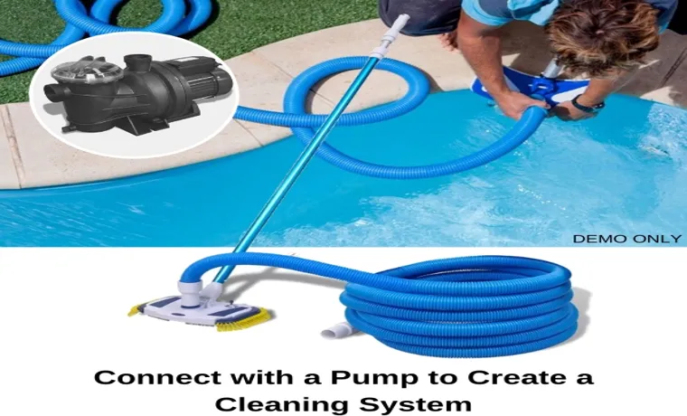 how does a garden hose pool vacuum work