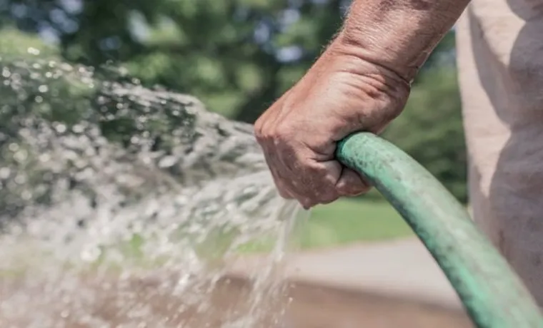 how far can you run a garden hose