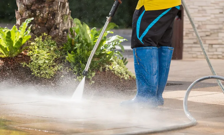 how long garden hose for pressure washer