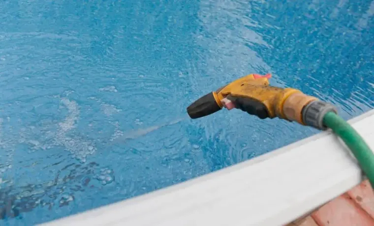 how long to fill swimming pool with garden hose