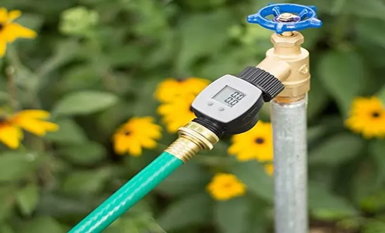 how much water flows through a garden hose