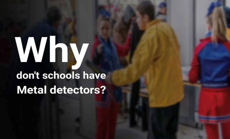 How Much Would It Cost to Put a Metal Detector in Schools: A Comprehensive Analysis