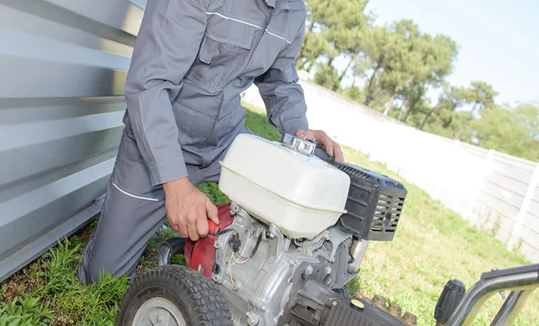 how often to change pressure washer engine oil