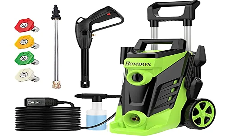 how to assemble a homdox high pressure washer