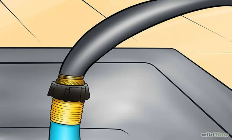 how to attach a garden hose to a faucet