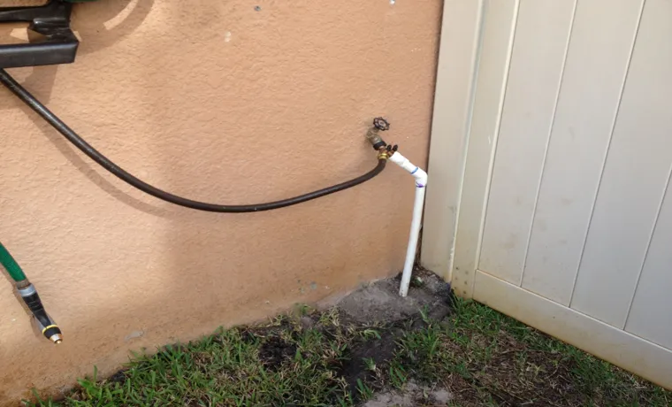 how to attach a garden hose to pvc pipe