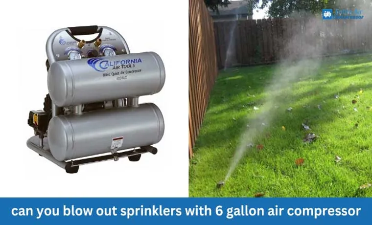 how to blow out garden hose with air compressor