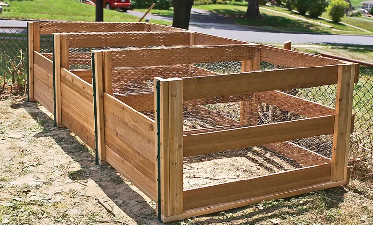 how to build a compost bin for grass clippings