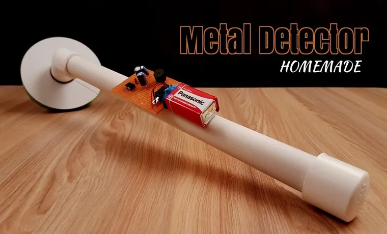 how to build a homemade metal detector