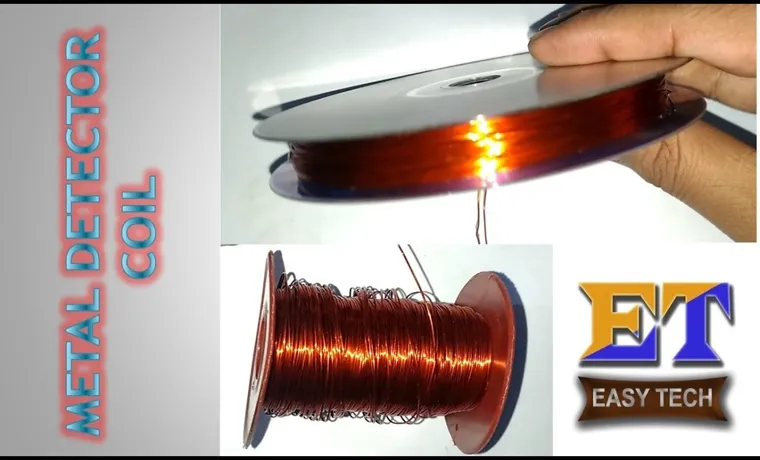 how to build a metal detector coil