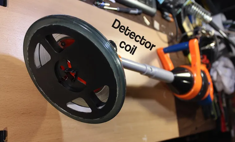 how to build a metal detector search coil