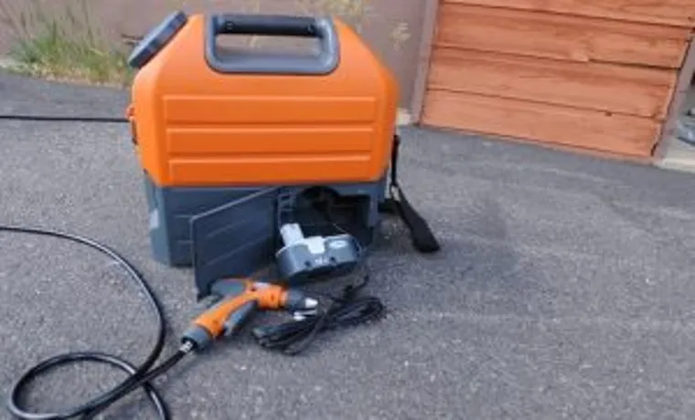 how to build mobile water tank pressure washer