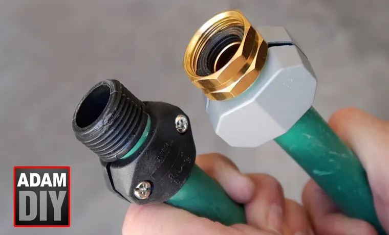 how to change garden hose valve