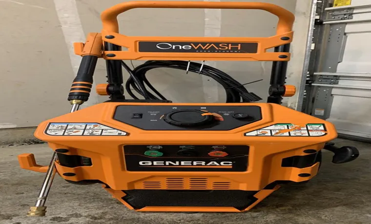 how to change oil on generac pressure washer