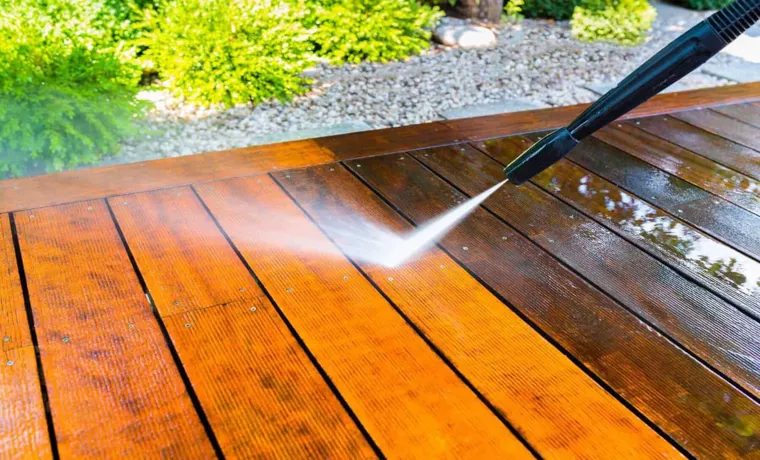 How to Clean a Deck with a Pressure Washer: Your Ultimate Guide