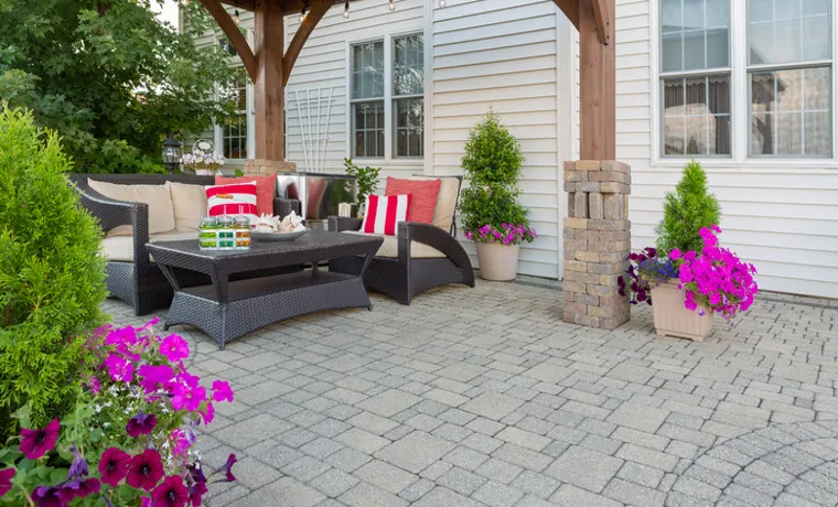 how to clean patio pavers with pressure washer