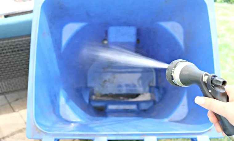 How to Clean Trash Can with Pressure Washer: A Step-by-Step Guide