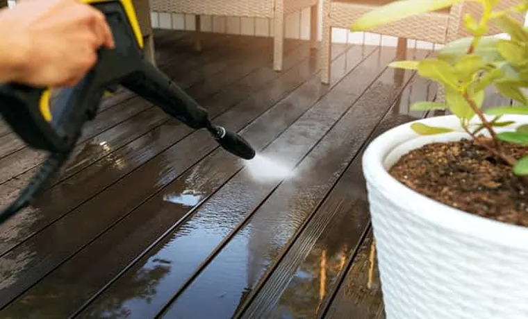 How to Clean Trex Decking with Pressure Washer – Easy and Effective Methods