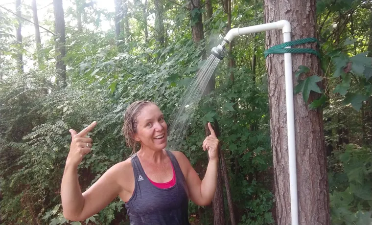 how to connect a garden hose to a shower head