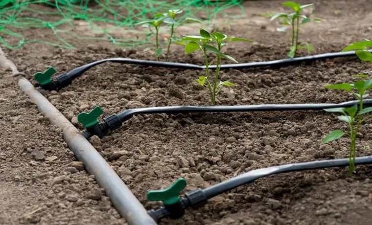 how to connect drip irrigation to garden hose