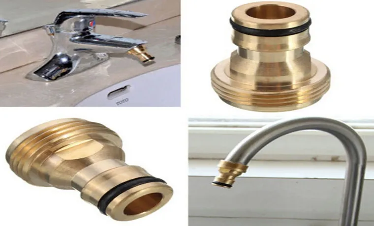 how to connect garden hose to kitchen tap