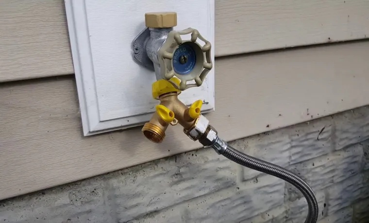 how to connect garden hose to outdoor spigot