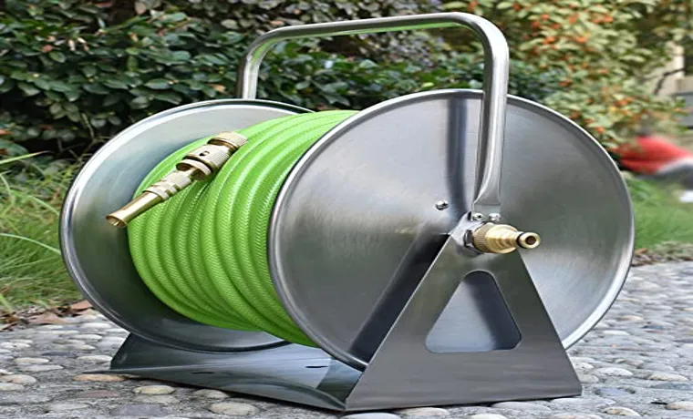 how to connect garden hose to reel