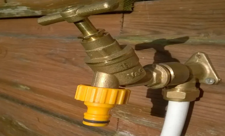 how to connect garden hose to washing machine tap