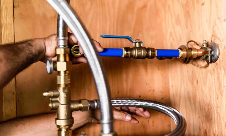 how to connect pex pipe to garden hose