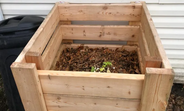 how to create a compost bin