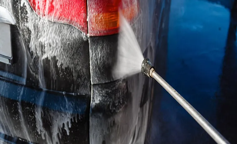 how to dispense soap from a pressure washer