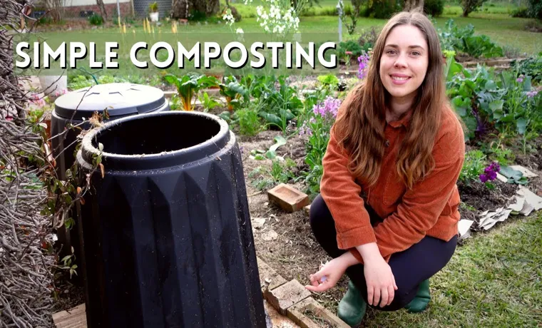 how to get compost out of bin
