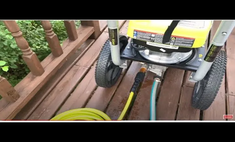 How to Hook up a Hose to a Pressure Washer: A Complete Guide