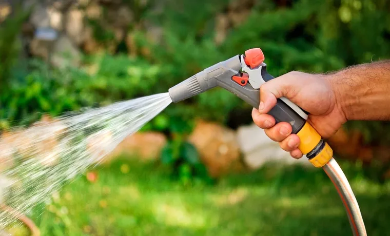 how to increase garden hose pressure