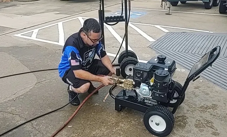 how to install unloader on pressure washer