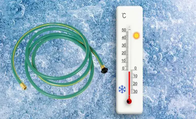 how to keep garden hose from freezing