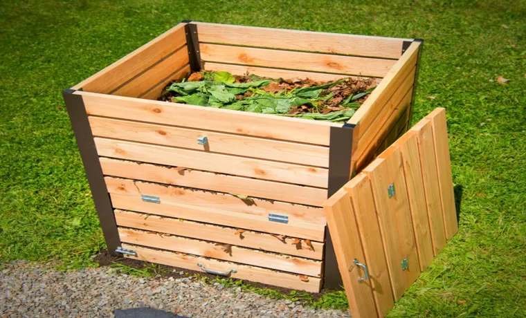how to make a backyard compost bin