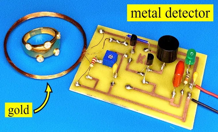 how to make a metal detector with a magnet