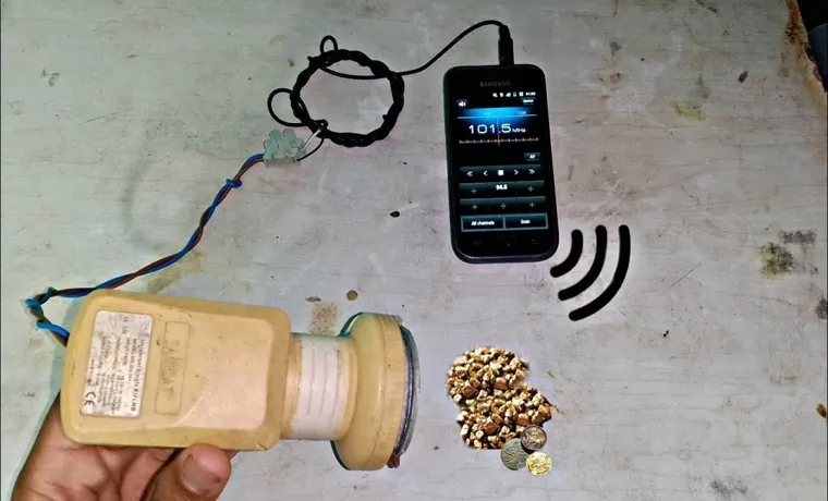 how to make a metal detector with a phone