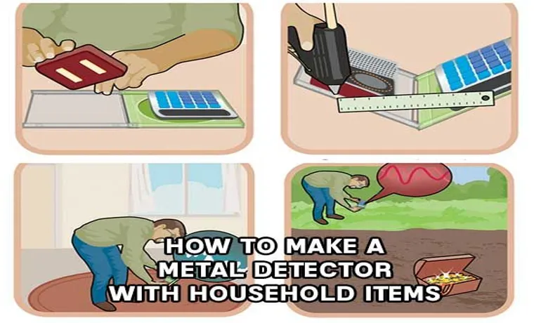 how to make a metal detector with a radio and calculator