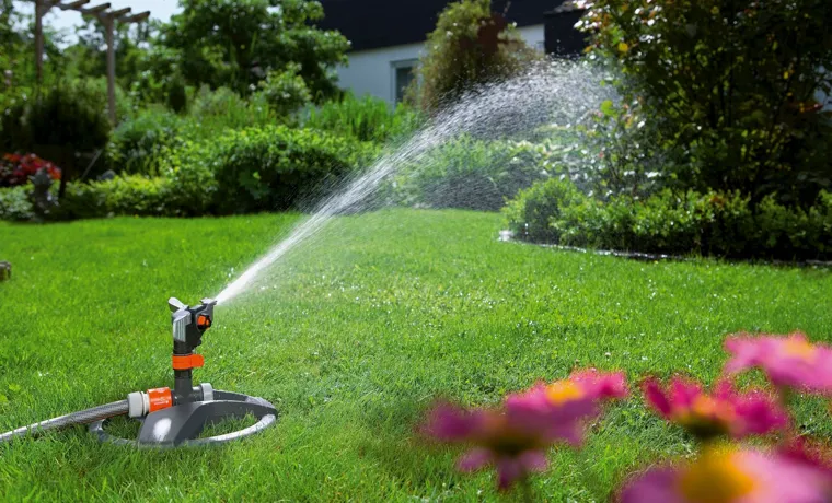 how to make a sprinkler system with garden hose 2