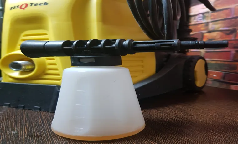 How to Make Foam Soap for Pressure Washer: A Step-by-Step Guide