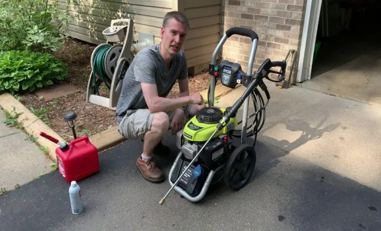 how to properly pull a pressure washer