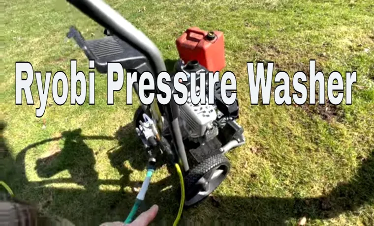 how to put soap in ryobi pressure washer