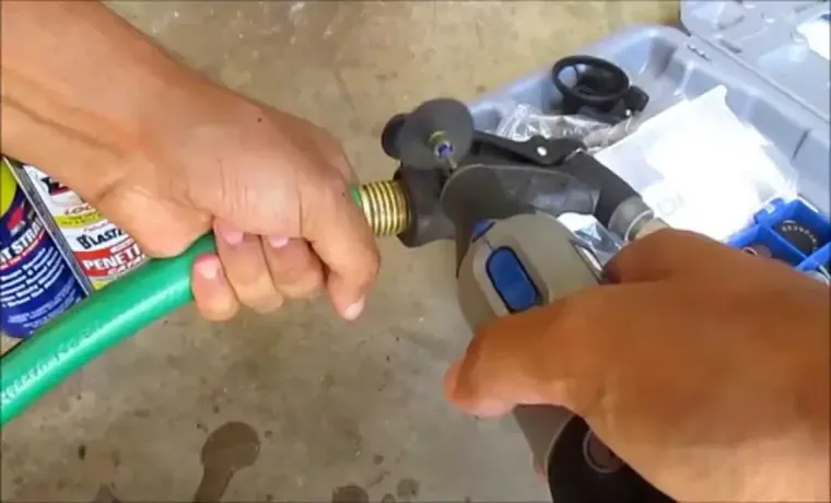 How to Remove Pressure Washer Hose Fitting: A Step-by-Step Guide